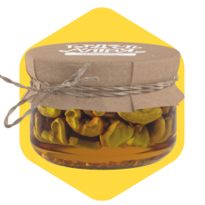 Кешью в цветочном мёде 120 г (стекло)